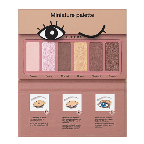 SEPHORA COLLECTION Miniature Palette - Donut shades collection