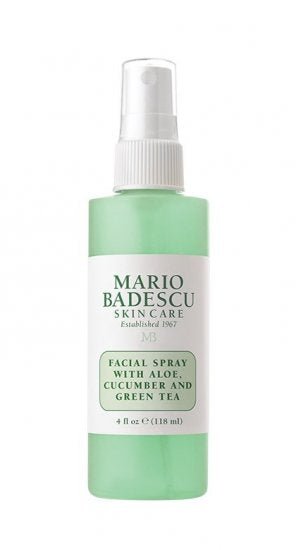 FACIAL SPRAY WITH ALOE, CUCUMBER AND GREEN TEA 118ML