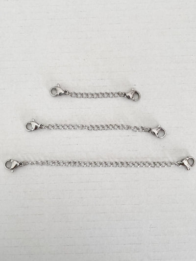 Necklace Extender Silver