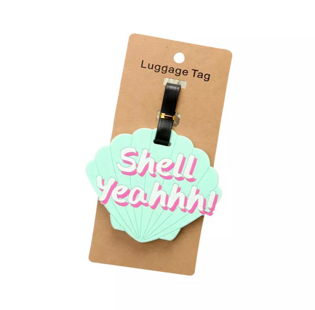 Luggage Tag - Shell Yeahh
