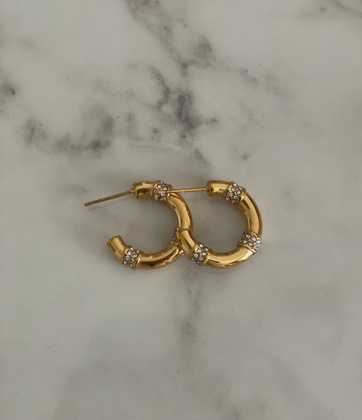 Floy Half Hoop Earring