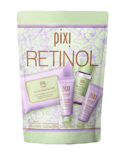 PIXI Retinol Beauty In A Bag( 40ml, 2 x 15ml, 10 x cloths )